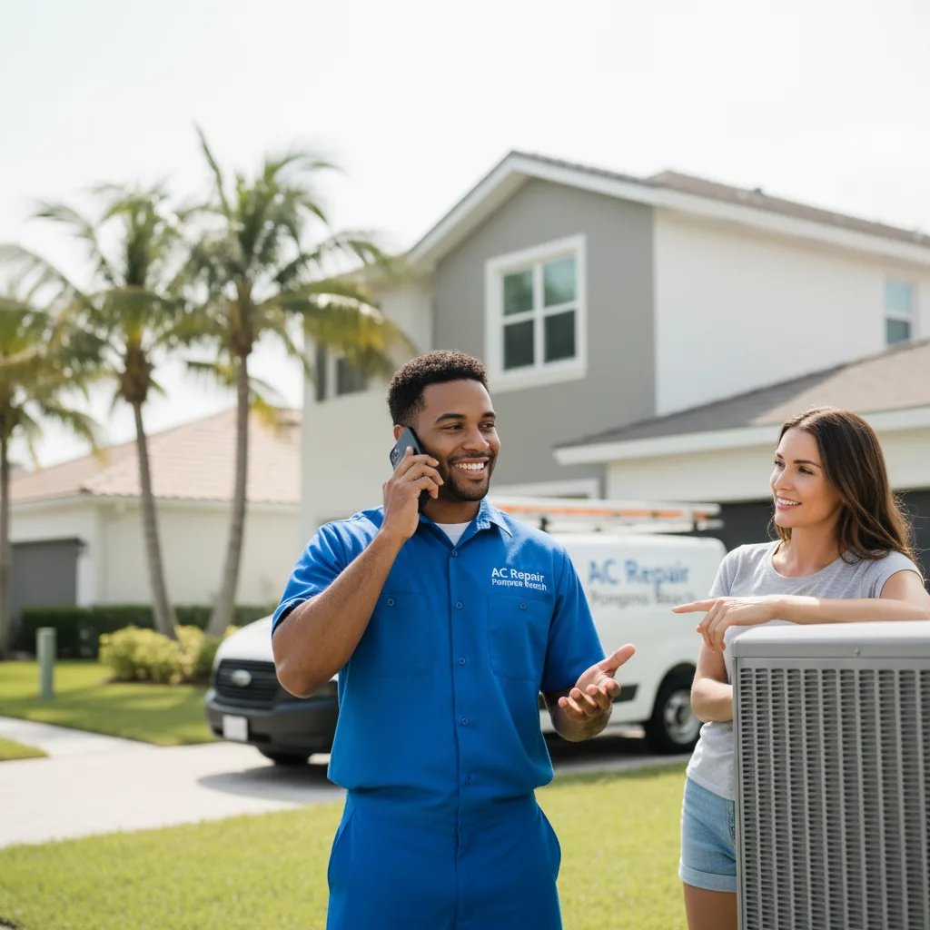 AC Repair Pompano Beach customer support in Manakin Sabot